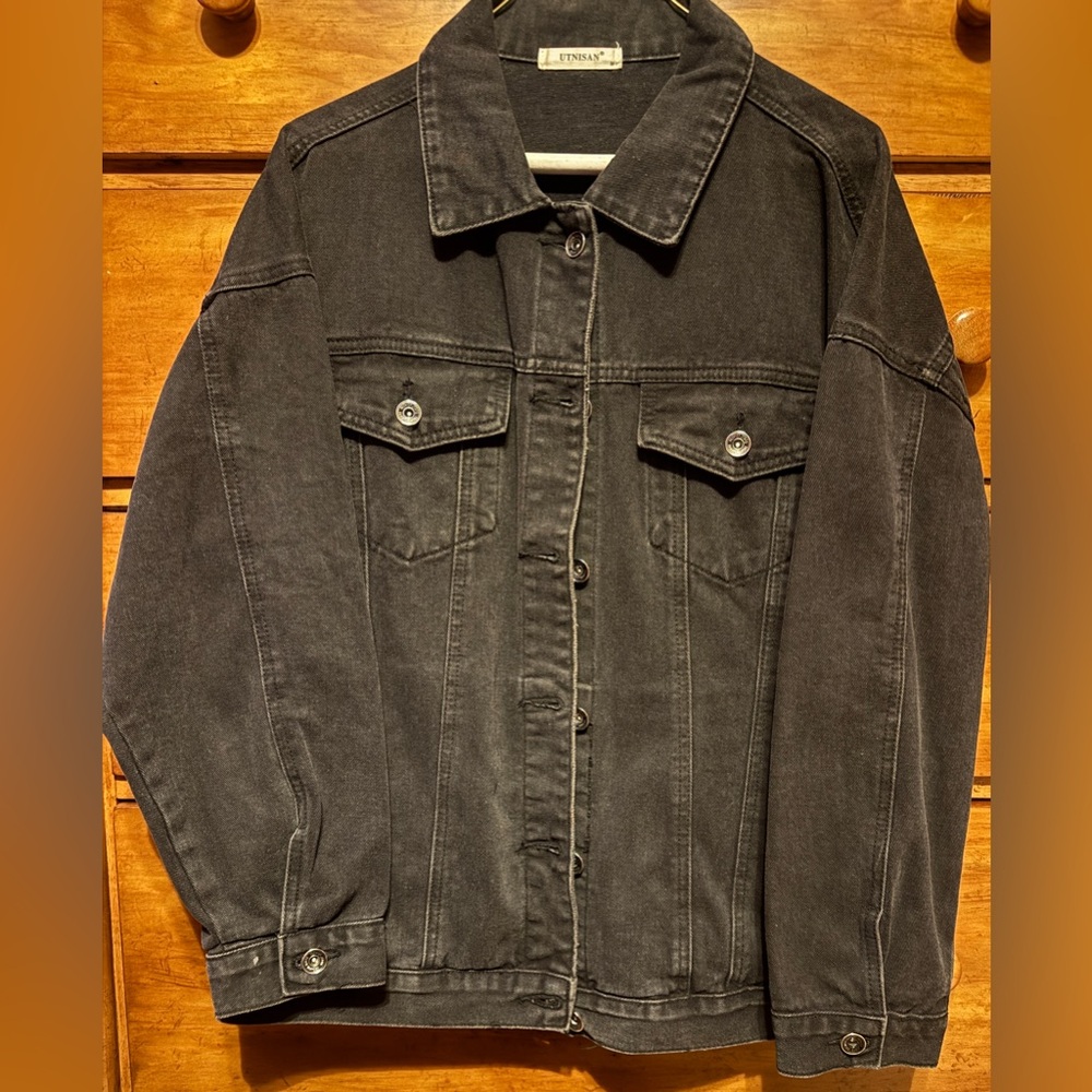 Women's Black Denim Jacket